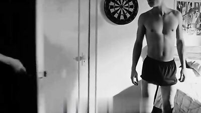 German Daddy Spanks His Blonde Teen Stepson