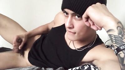 [ABX][4][929] - Teasing My Abs and Spitting on Them Brings Me to a Toe-Curing Orgasm!