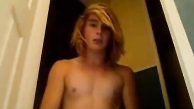 Web-Cam Bliss: Cute Amateur Boys Playing Asses