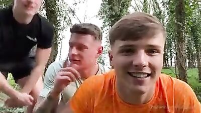 British Friends in the Woods: A Gay Porn Adventure