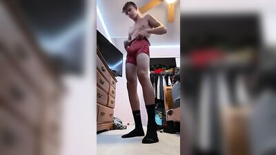 Stripping Down Twink Porn! Handsome Cute Model Boys on Fire!