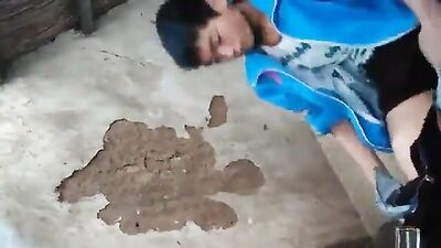 Gay Porn Spotlight - Hot Asian Twink in Open Toilets