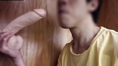 Asian Boys Ultimate Throat Training: Screaming Fetish Dildo Destruction