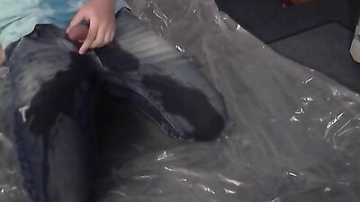 Young Mans Golden Piss: Unleashing Desires in the Shower!