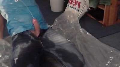 Young Mans Golden Piss: Unleashing Desires in the Shower!