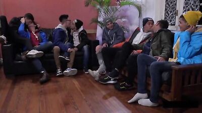 Latino Bareback Orgy - Gay Porn Twink Tube