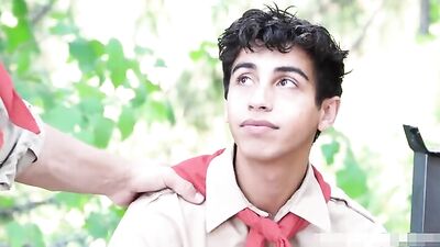 Gay Porn Daddies - Action Bareback Big Cocks with Boy Scout Tube