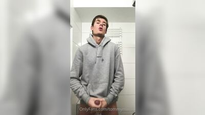 Gay Bathroom Boys Porn - Hoodie Guys Horny Escapades Revealed!
