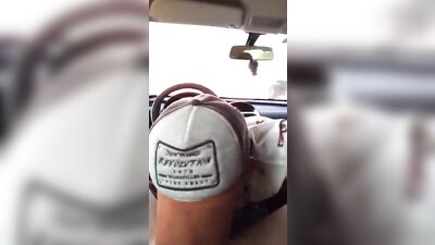 Thug from Rio - Brazilian Boys Sucking Uber Driver in Black Amateur Porn!