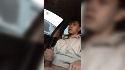 Jerking Cumming In The Rain - Amateur Boys Porn