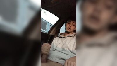 Jerking Cumming In The Rain - Amateur Boys Porn