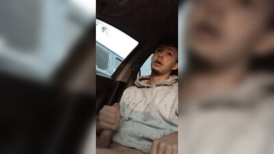 Jerking Cumming In The Rain - Amateur Boys Porn