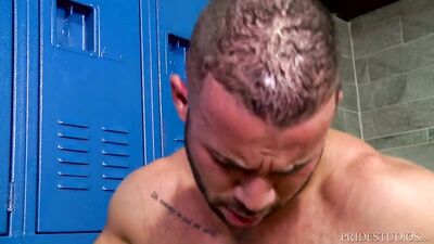 Cock Virgins Twink Fucked By Coach in Locker Room