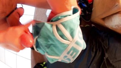 Shooting My Load With Cum Dripping Out Of My Ass After Being Fucked Hard