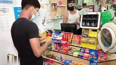 Amateur Bareback Thief Caught and Fucked