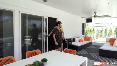 Gay Porn Pool Party - Dereks Secret Weapon!