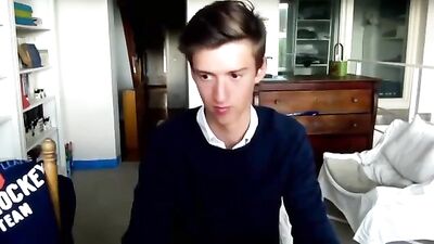 Young Cam Whore: Webcam Jizz Fest with a Studious Youngster