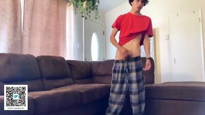 Gay Teen Masturbates Home Alone: A XXX Adventure!