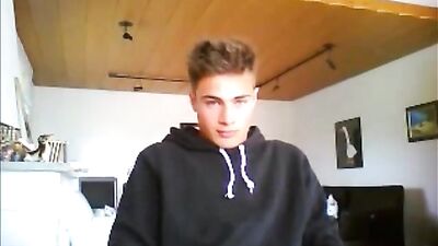 Discover the Hidd*en Treasure: A Shy and Cute Amateur Model Showing Off His Big Blonde Cock!