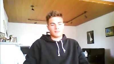 Discover the Hidd*en Treasure: A Shy and Cute Amateur Model Showing Off His Big Blonde Cock!