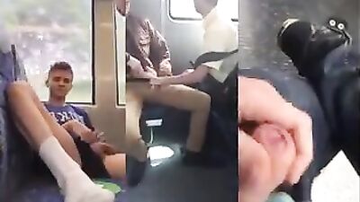 Grab Public Transportation Fun (JOBJHJSex) and Get Off in Public!