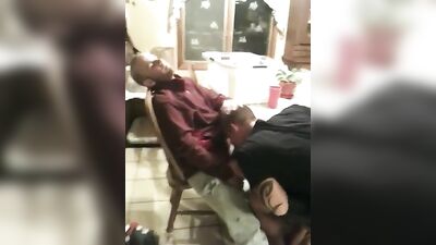 Straight friend cums in mouth