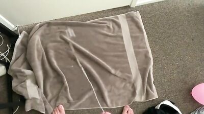 Golden Load: Teenage Stud Shows Off His Cum