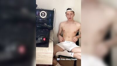 [ABX][4][822] - I watch porn when my parents are out and i'm cum On my face facialcum