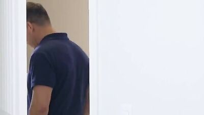 Three-way stepfather: Interracial Latino action with big cocks and oral sex!