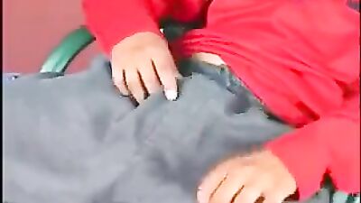 SEXY VOYEURS TEASING SESSION WITH A BUSHY-GENITALLED SHOW-OFF TEEN!