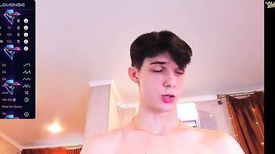 Cum showers with Russias hottest twink Aaron