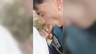 Outdoor Cruising with Amateur Oral Boys - Public Loads (Sweet)