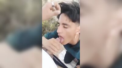 Outdoor Cruising with Amateur Oral Boys - Public Loads (Sweet)