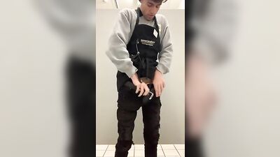 Gay Porn Public Toilet Sex - Horny Big Cock Adventure!