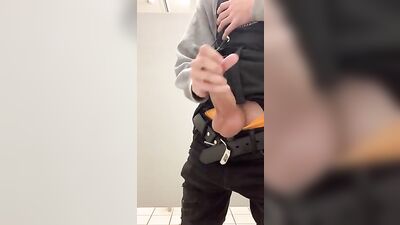 Gay Porn Public Toilet Sex - Horny Big Cock Adventure!