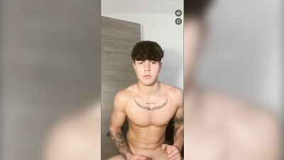Jerking Jared: Muscle Boy Solo in UK