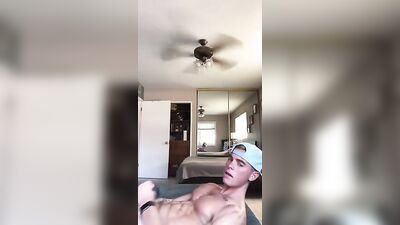 Young Muscle Gods: Webcam Cock Worship and Explosive Cum Shots