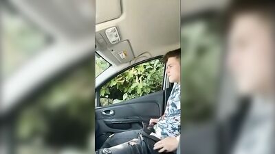 Brit Jamess Car Jack-Off Obsession!: Outdoor Public Cum Shots Big Amateur Cocks