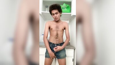 Jealousy in denim: Cumshot ending!