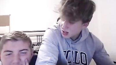 Three Straight Friends Cum Together