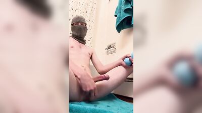 Unleashed Desires: Masked Mans Toy Fantasy