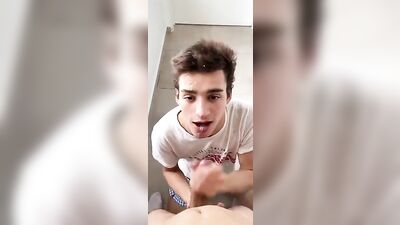 [ABX][A][141] Amateur wanking and hot cumshot