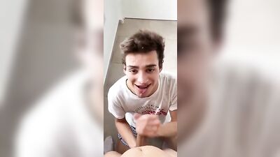 [ABX][A][141] Amateur wanking and hot cumshot