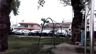 Gay Orgasm Frenzy: Teen Calisthenics After Public Ejaculation!