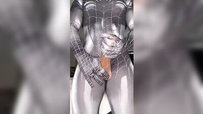 Spider-Mans Toys and Cum Returns with a Vengeance!
