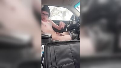 Gay Road Trip Adventure - Sometimes You Just Gotta Pull Over and Jerk It!