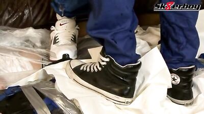 Food Fight - Cum Shots Foot Fetish Group Sex Handjob Oral Porn twinks