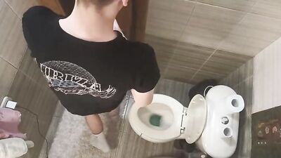 Youngest Cumming Exposure! - A Gay Porn Video featuring a spy camera and the youngest jerking off and cumming on himself in [ABX][4][675]