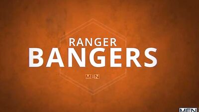 Wild Outdoor Boys Sucking Big Cocks on the Rangers Bang!