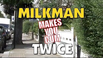Double Cum Delight with Milkman: Step Sons Oral Expertise!